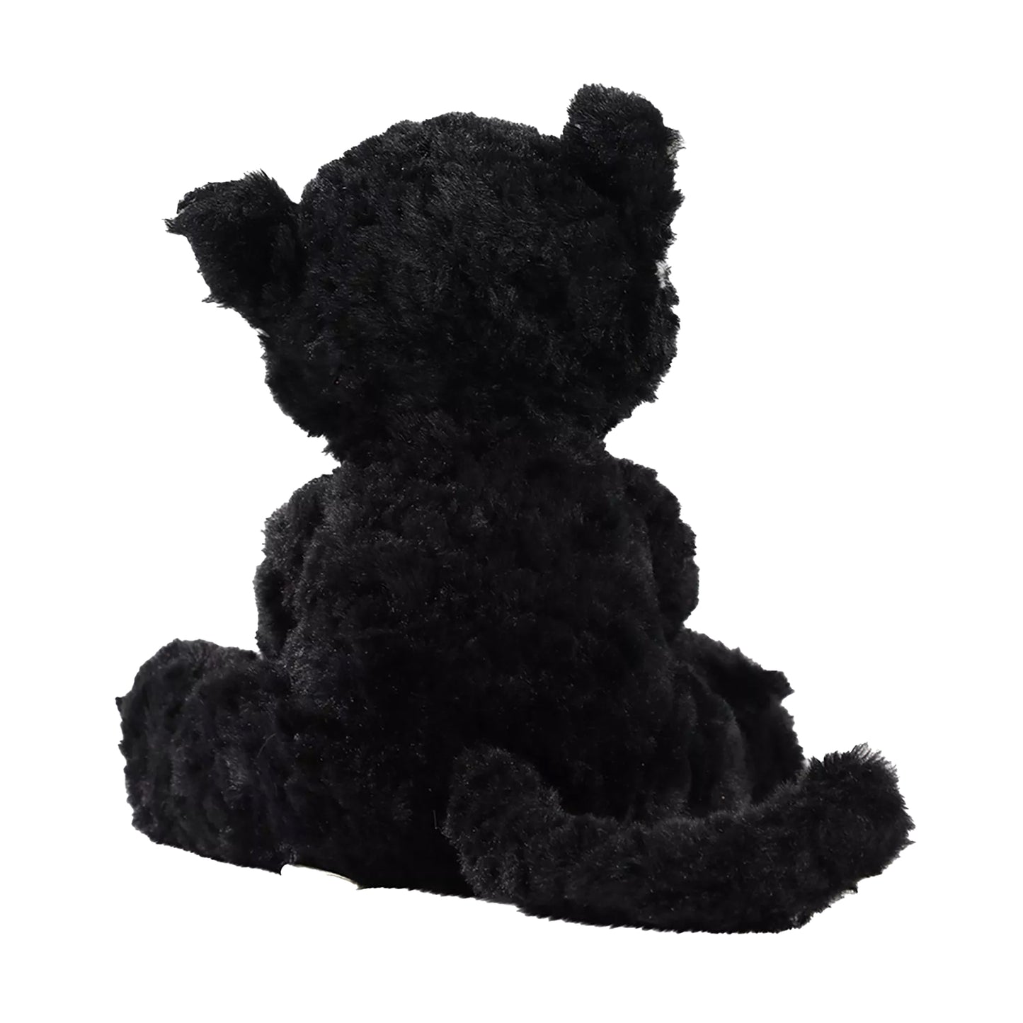 One Colour - Back - Crumpet The Plush Black and White Cat