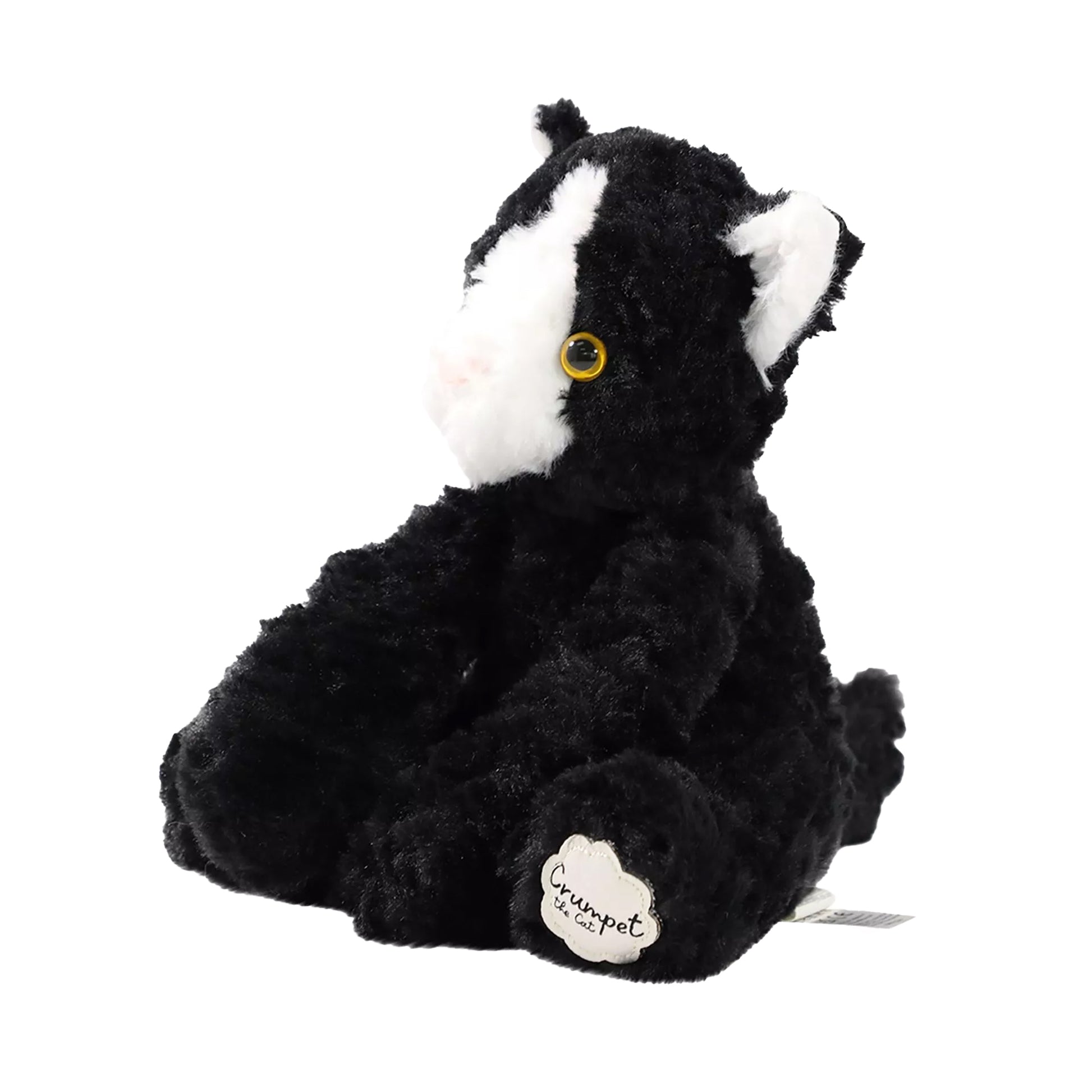 One Colour - Lifestyle - Crumpet The Plush Black and White Cat