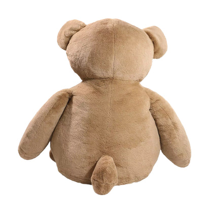 One Colour - Back - Hampton The Plush Giant Teddy Bear
