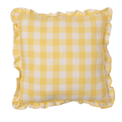 Yellow - Side - The Cottage Garden Cushion - You Are My Sunshine
