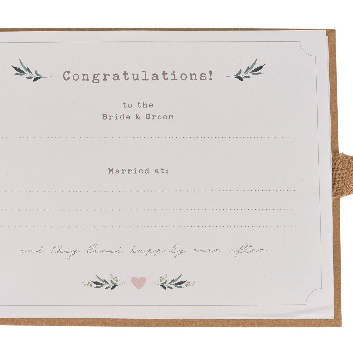 Brown - Back - Love Story Photo Album Every Love Story