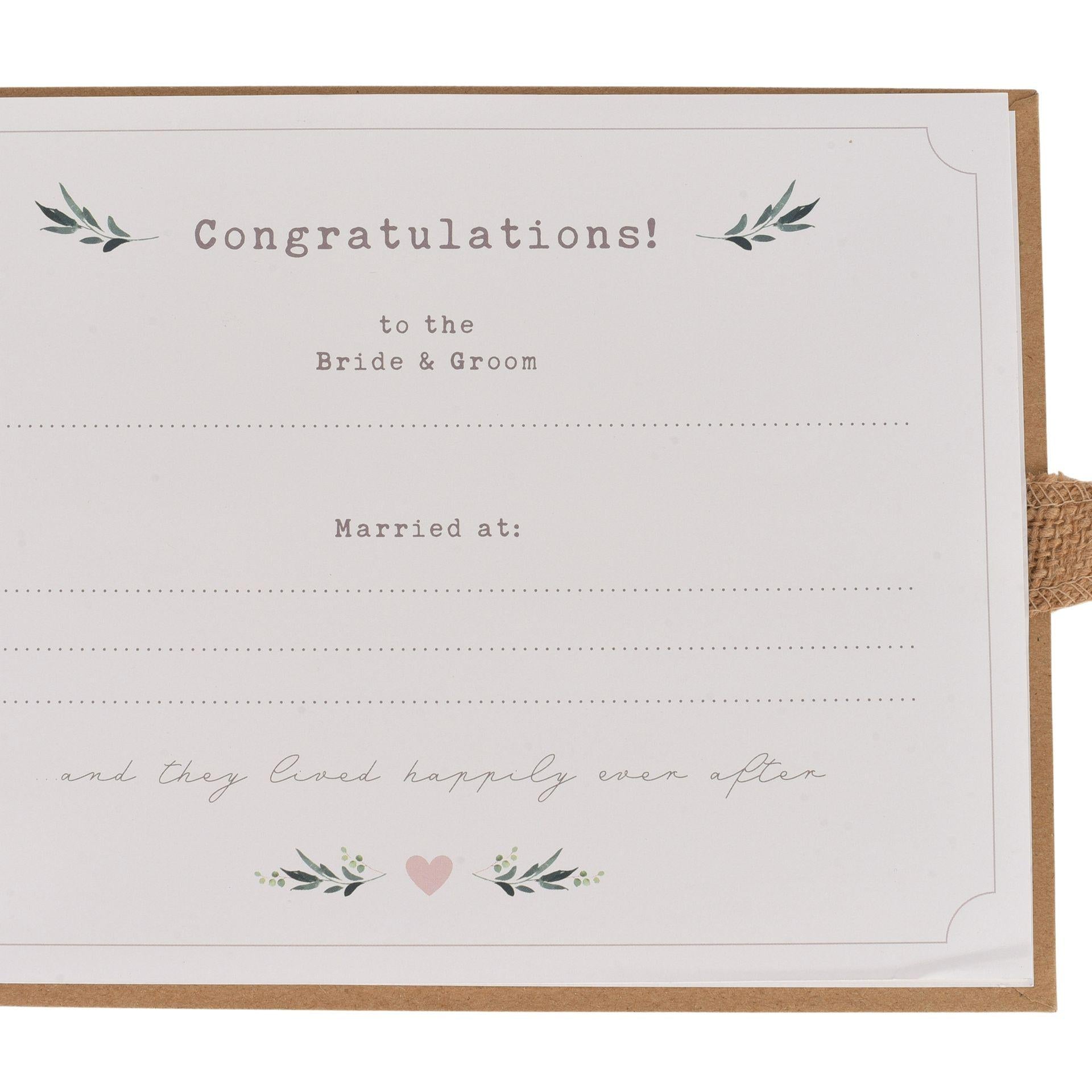 Brown - Back - Love Story Photo Album Every Love Story