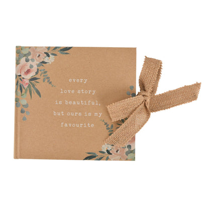 Brown - Front - Love Story Photo Album Every Love Story