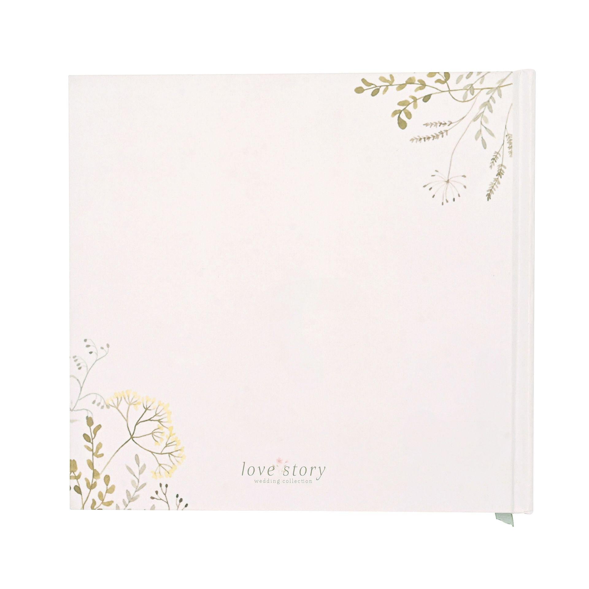 White - Pack Shot - Love Story Wildflower Wedding Album