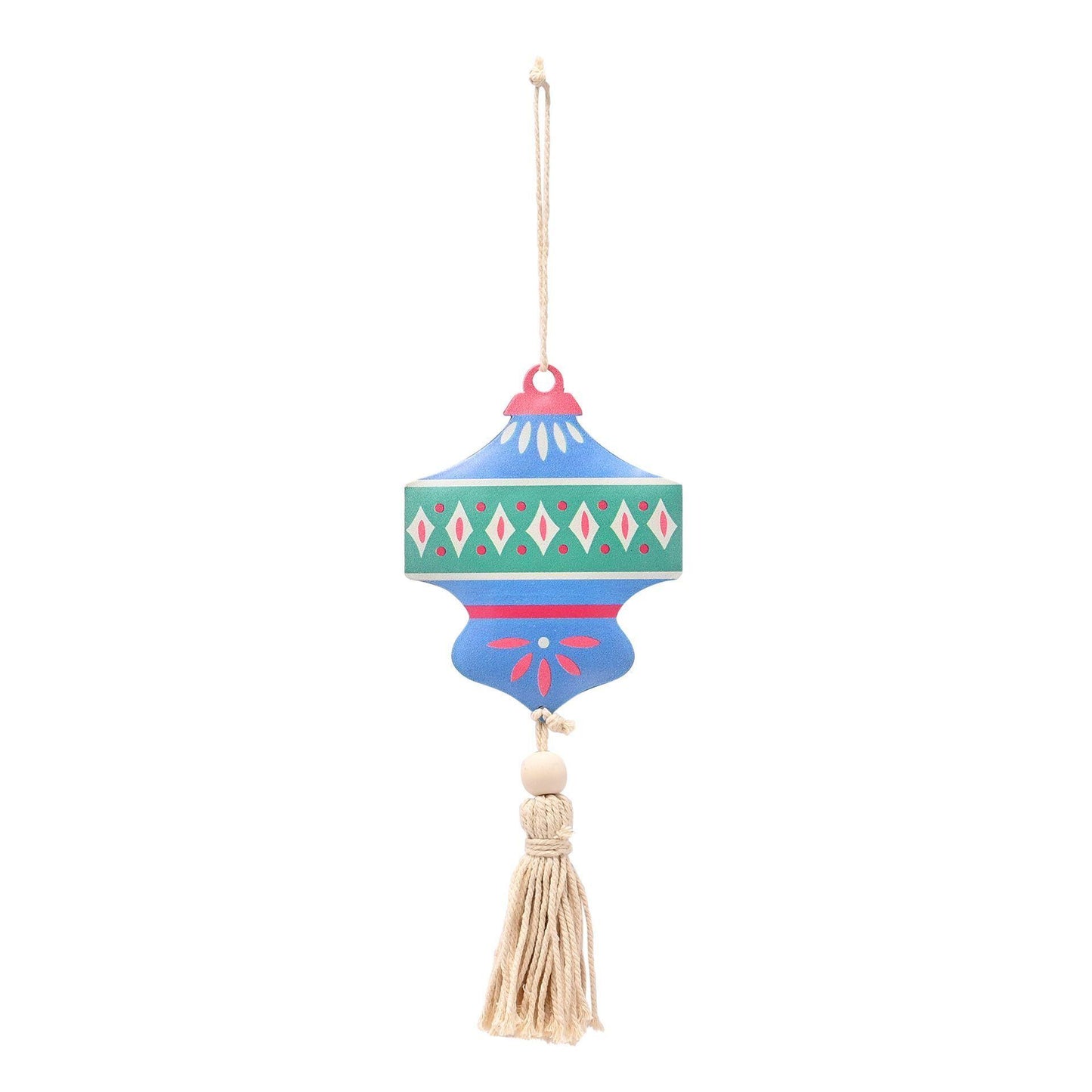 Various - Side - Set Of 4 Hanging Metal Decorations