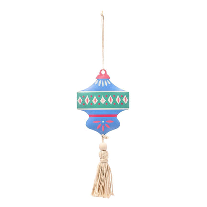 Various - Side - Set Of 4 Hanging Metal Decorations