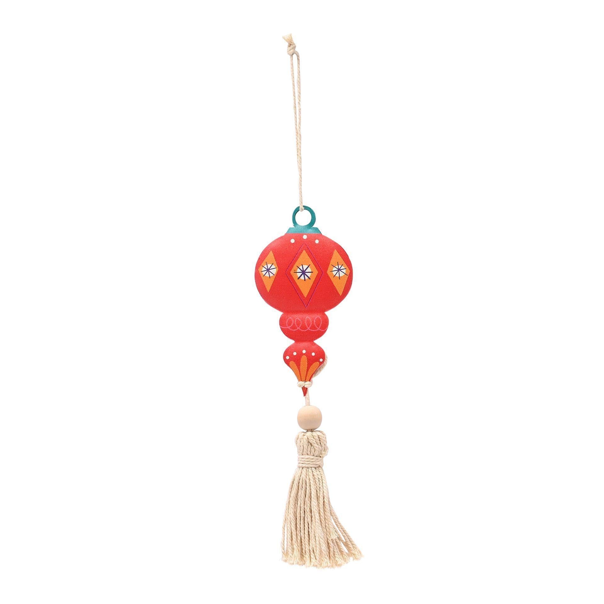 Various - Lifestyle - Set Of 4 Hanging Metal Decorations