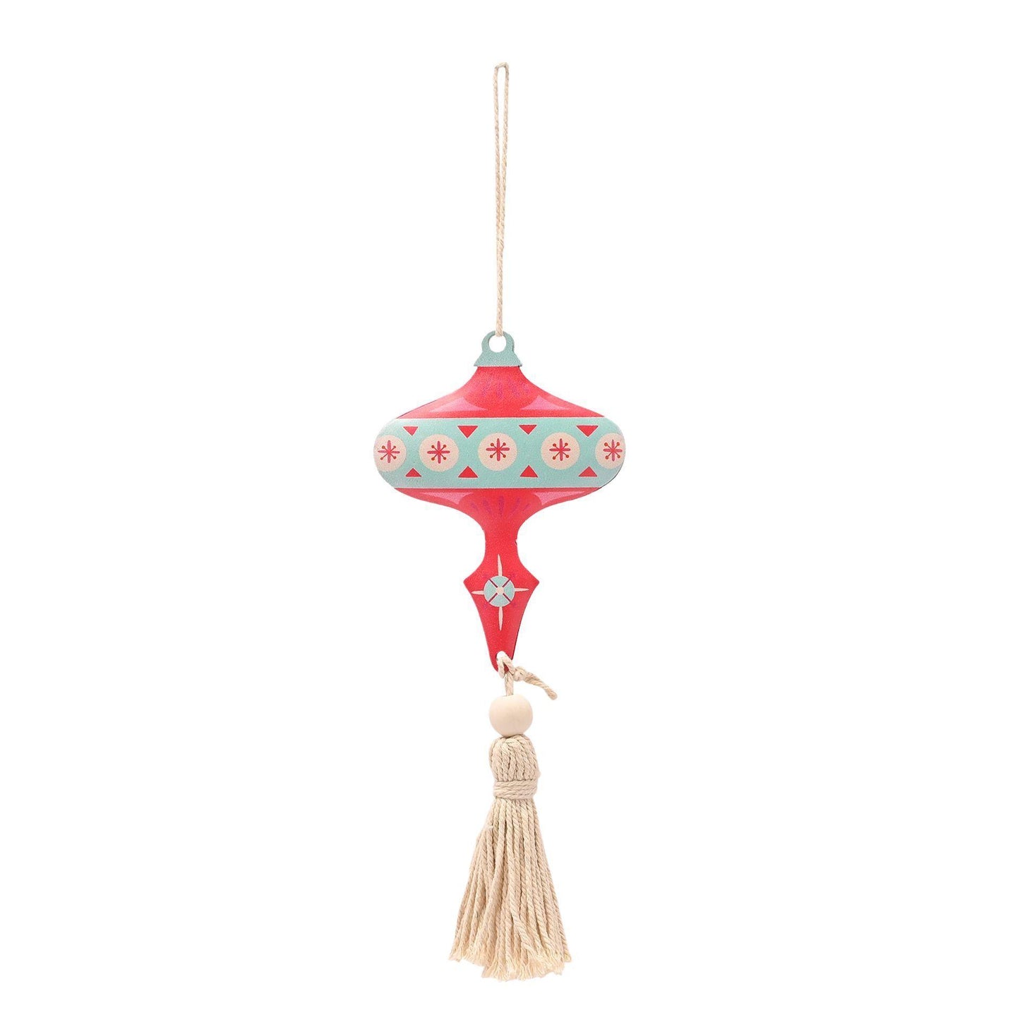 Various - Close up - Set Of 4 Hanging Metal Decorations