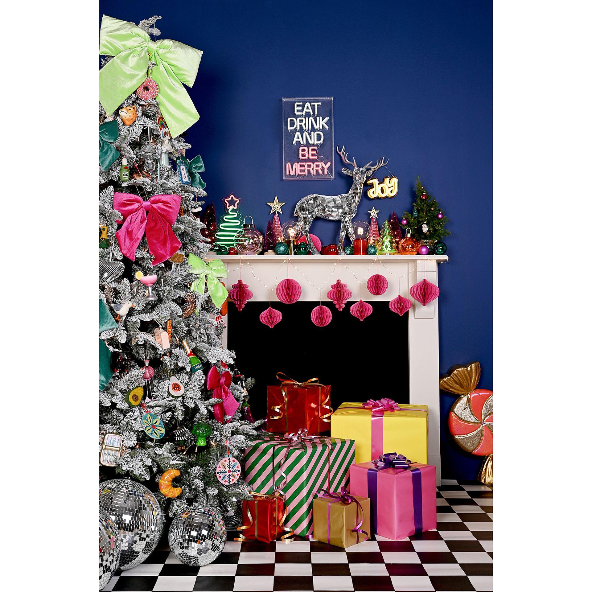 Gold - Back - Large Orange Sweetie Decoration