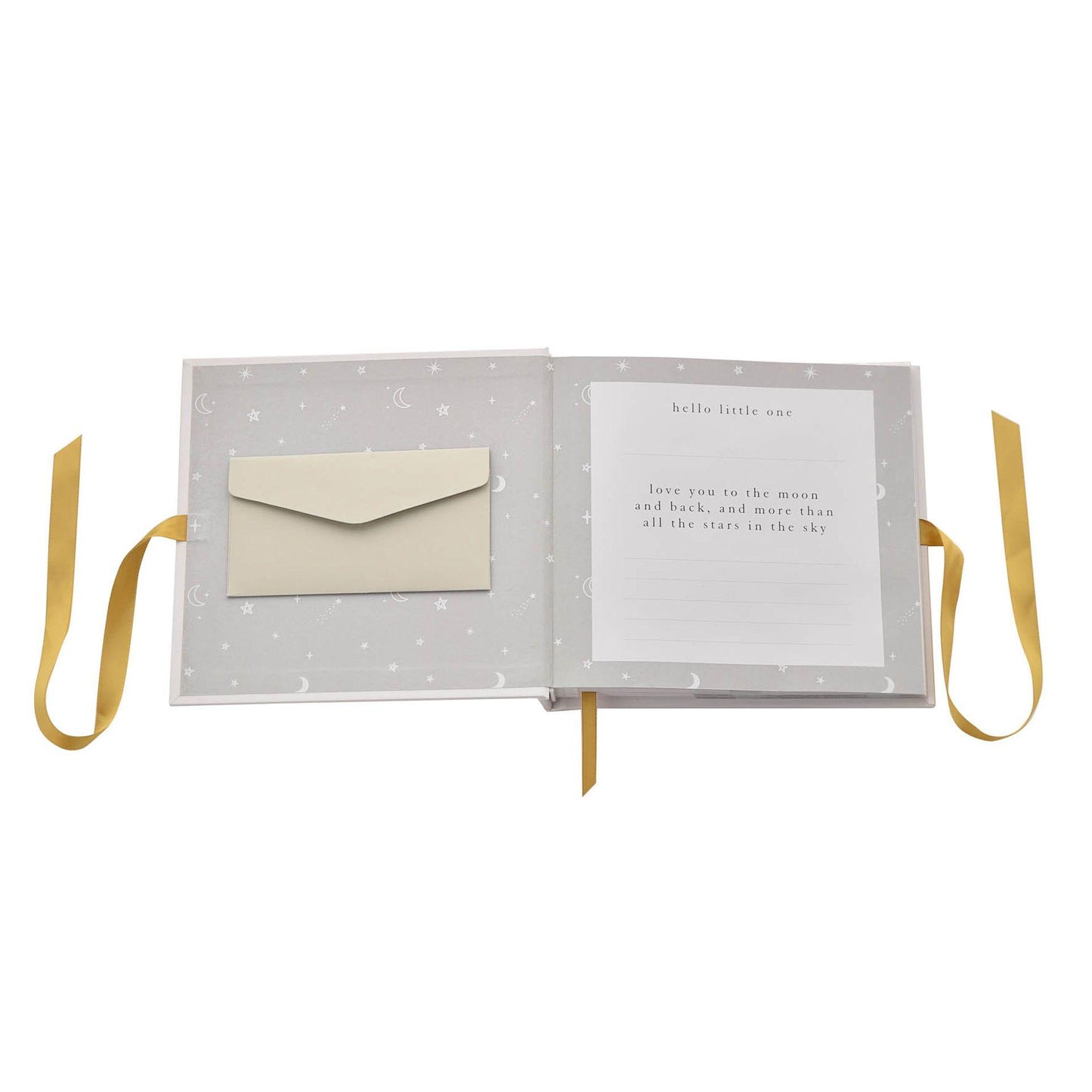 Grey - Side - Bambino Photo Album To The Moon