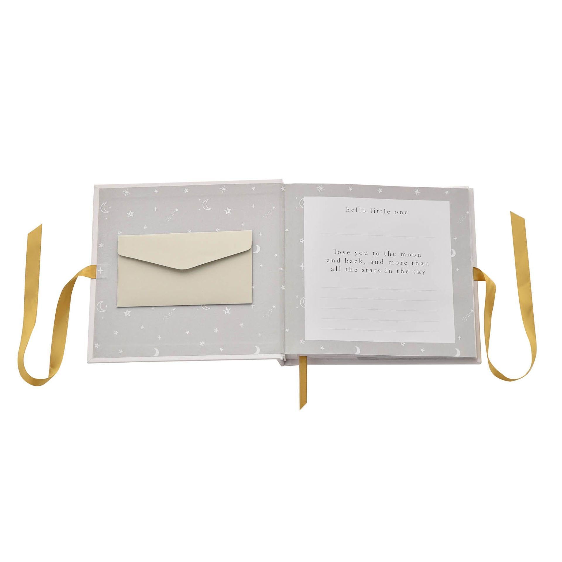 Grey - Side - Bambino Photo Album To The Moon
