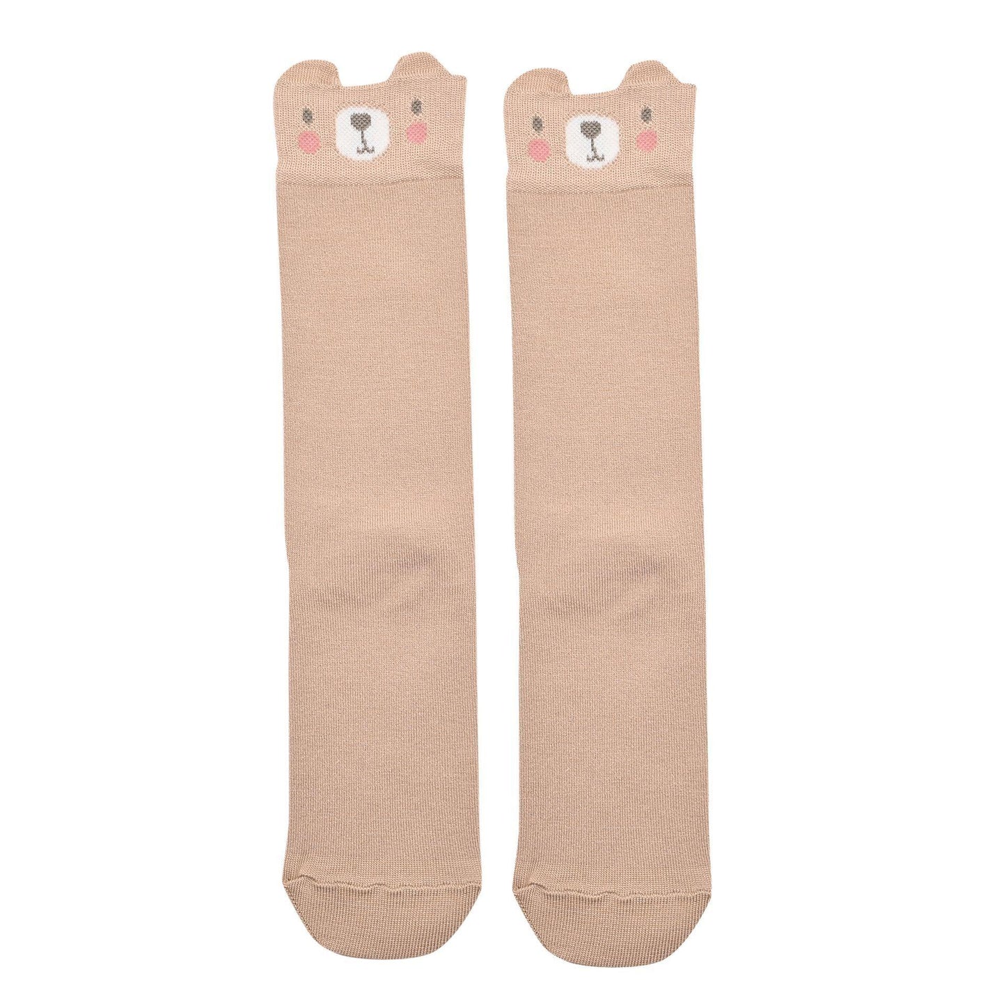 Brown - Lifestyle - Bambino Socks Mini Me Bear Family Pack of 3 Pairs