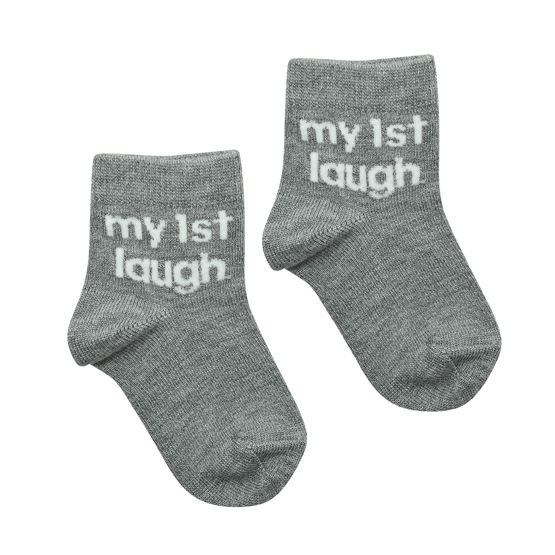 Various - Lifestyle - Bambino Socks My First Milestones 0-6M Pack of 5 Pairs