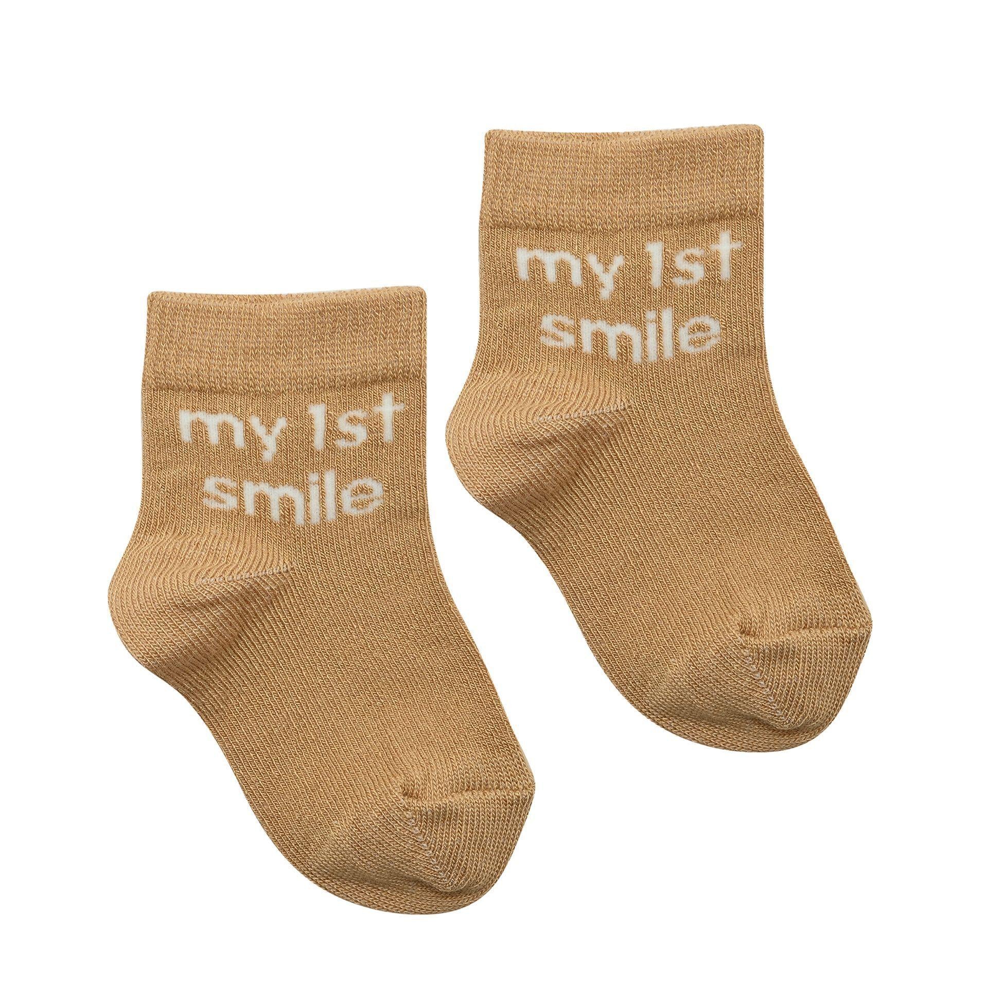 Various - Close up - Bambino Socks My First Milestones 0-6M Pack of 5 Pairs