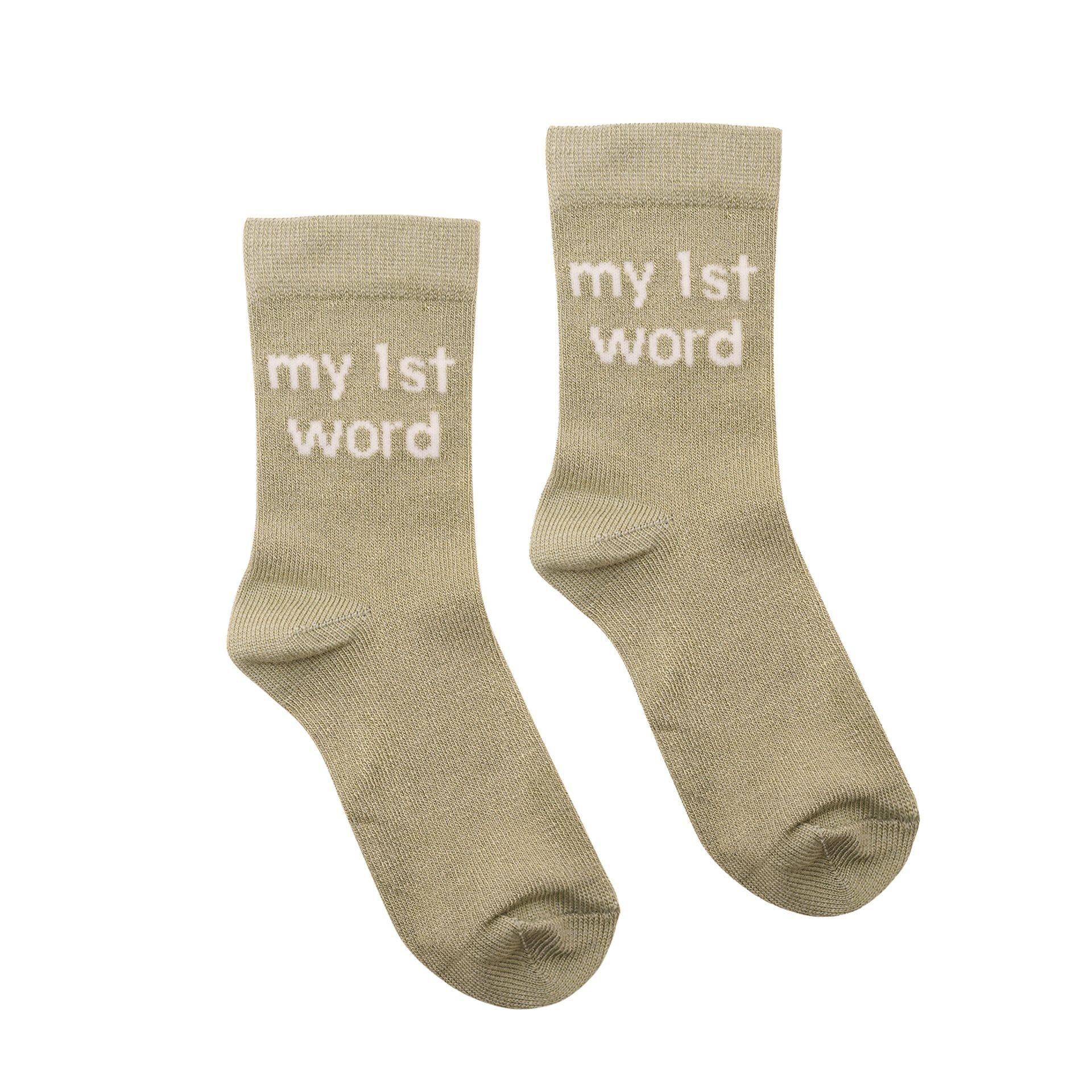 Various - Back - Bambino Socks My First Milestones 6-12 Months Pack of 5 Pairs