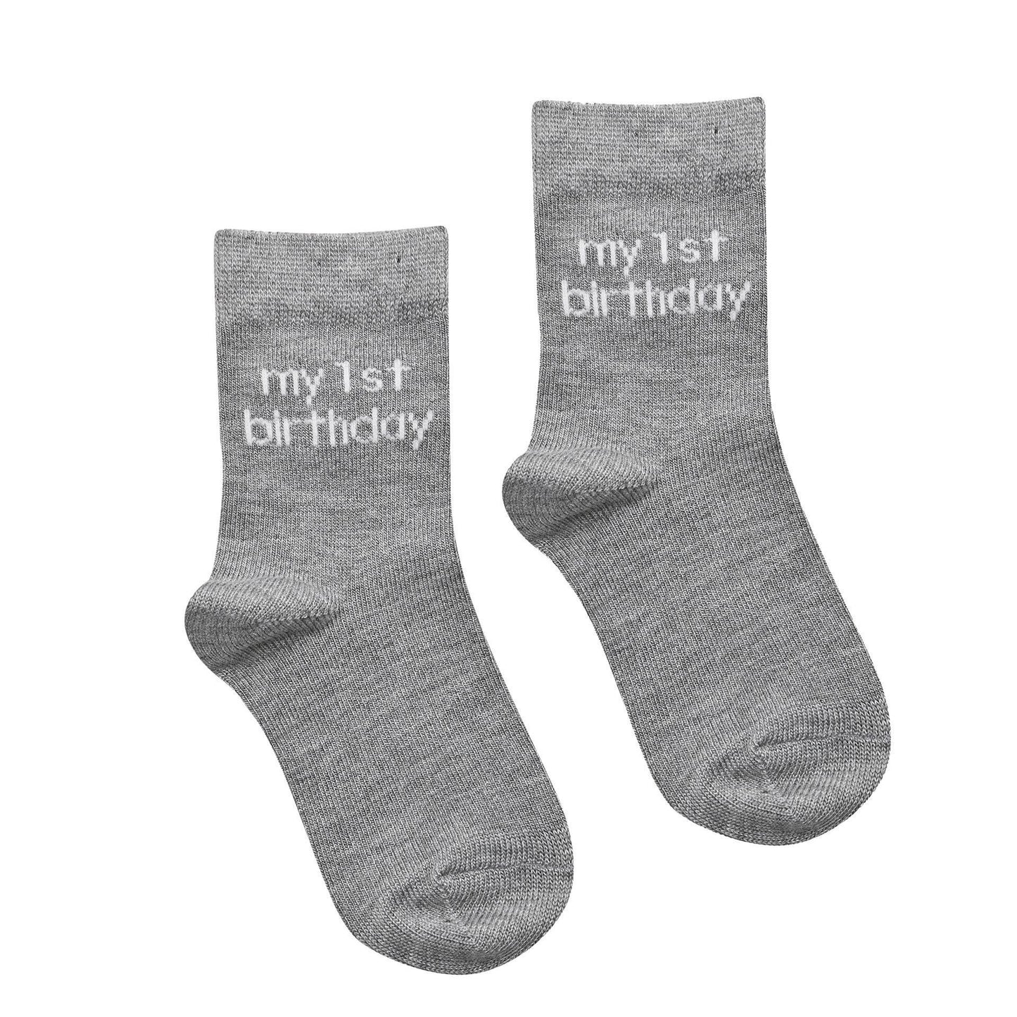 Various - Pack Shot - Bambino Socks My First Milestones 6-12 Months Pack of 5 Pairs