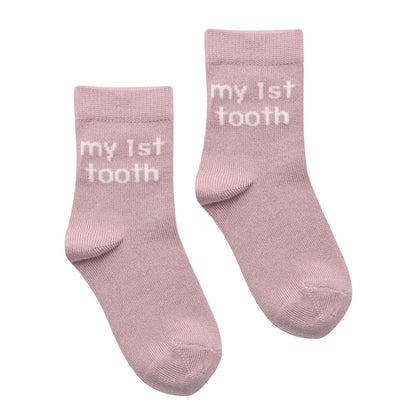 Various - Close up - Bambino Socks My First Milestones 6-12 Months Pack of 5 Pairs