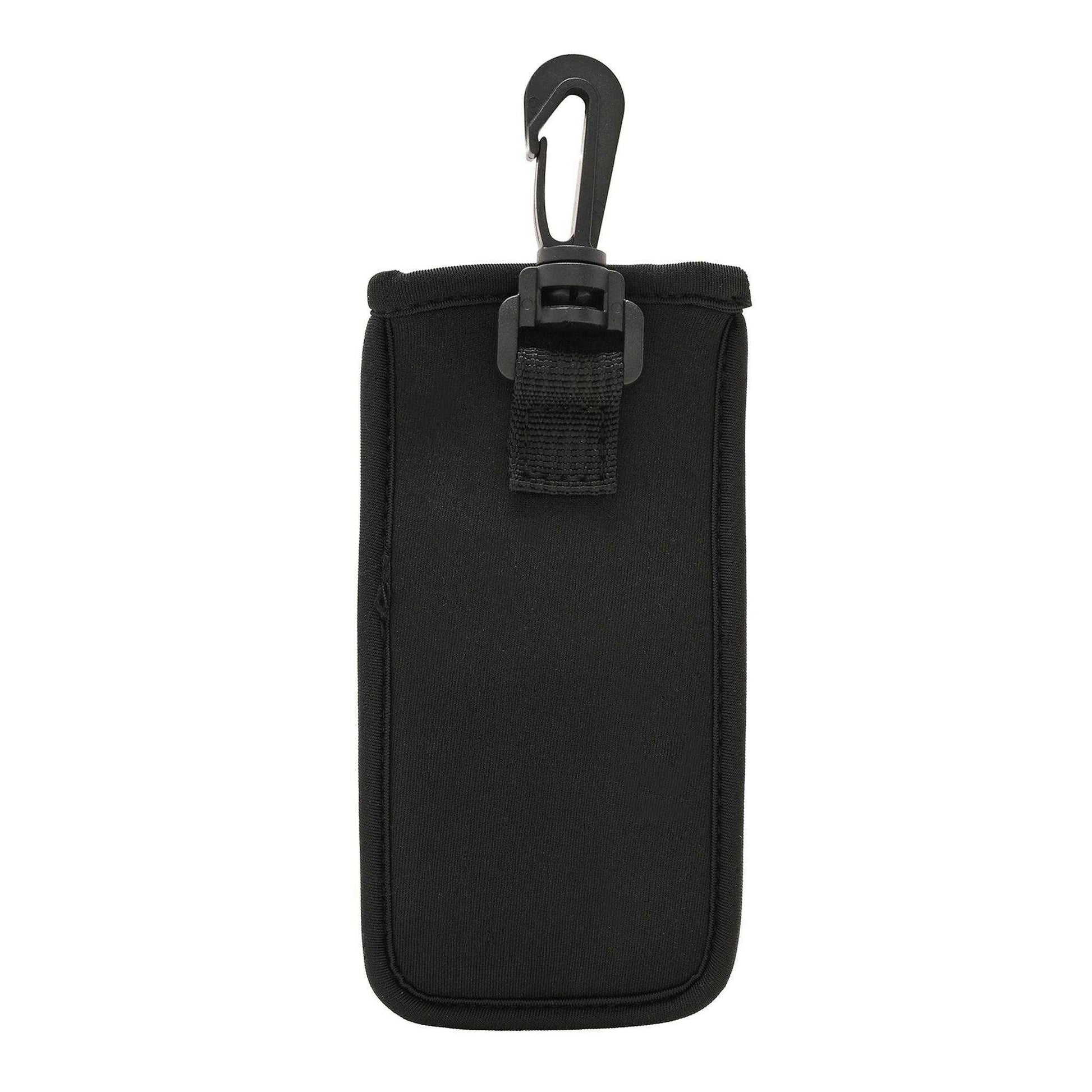 Black - Back - Harvey Makin Mad Man Neoprene Golf Ball Carry Bag