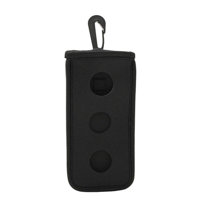 Black - Front - Harvey Makin Mad Man Neoprene Golf Ball Carry Bag