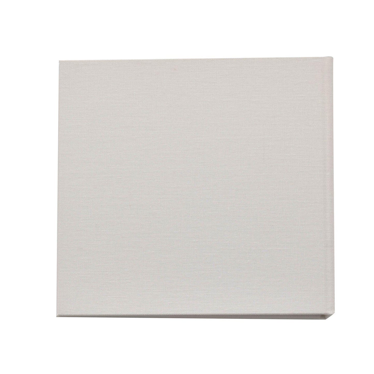 White - Pack Shot - Bambino Linen Photo Album - Little One
