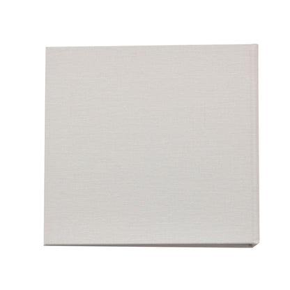 White - Pack Shot - Bambino Linen Photo Album - Little One