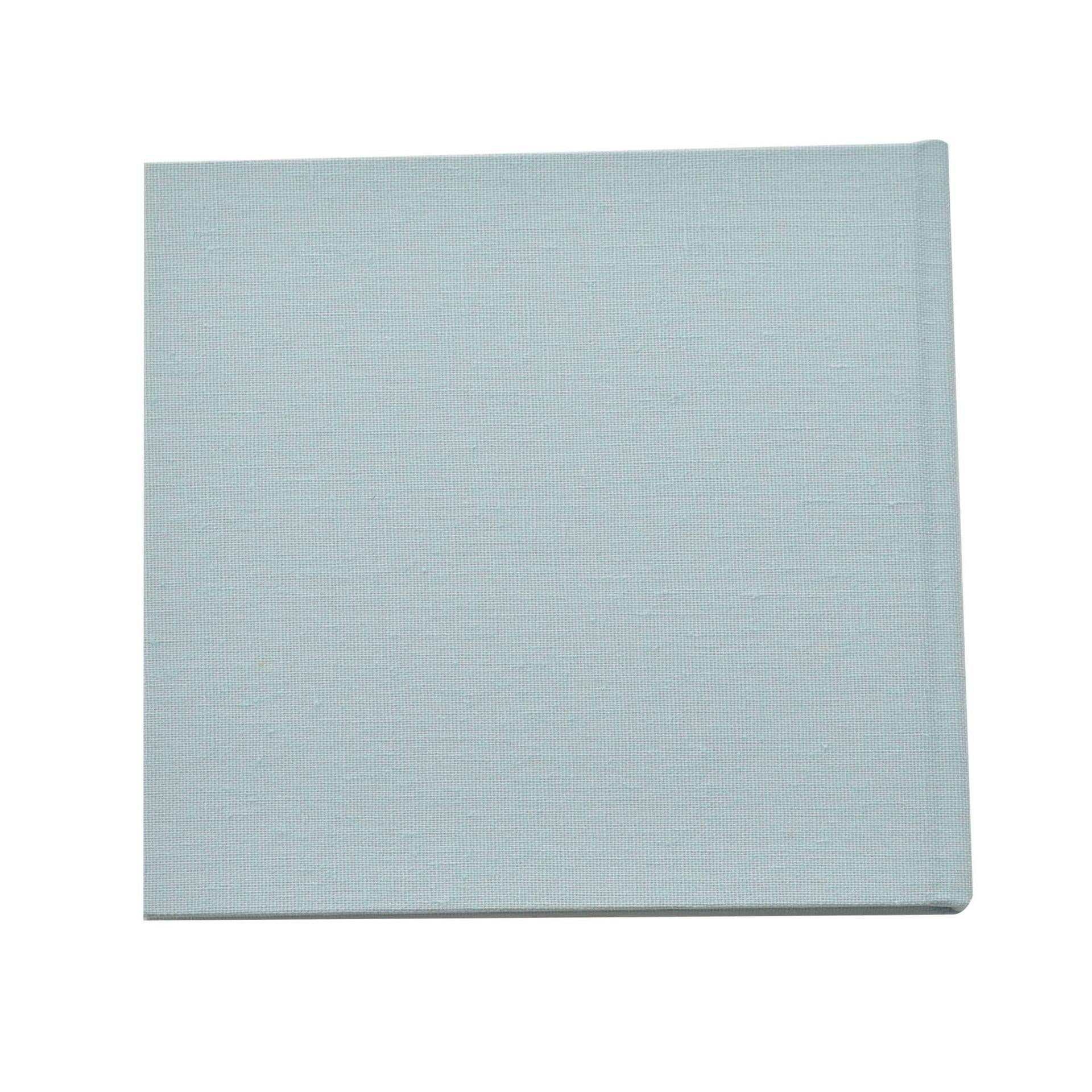 Blue - Pack Shot - Bambino Linen Photo Album - Little Man