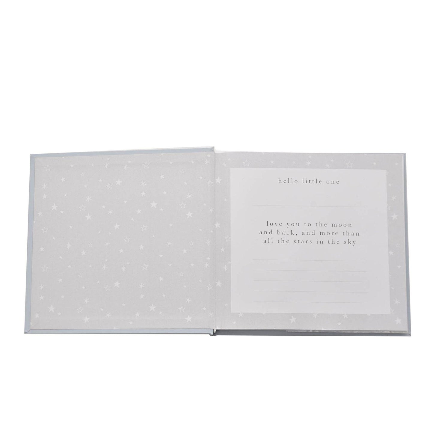 Blue - Side - Bambino Photo Album - Beautiful Baby Boy