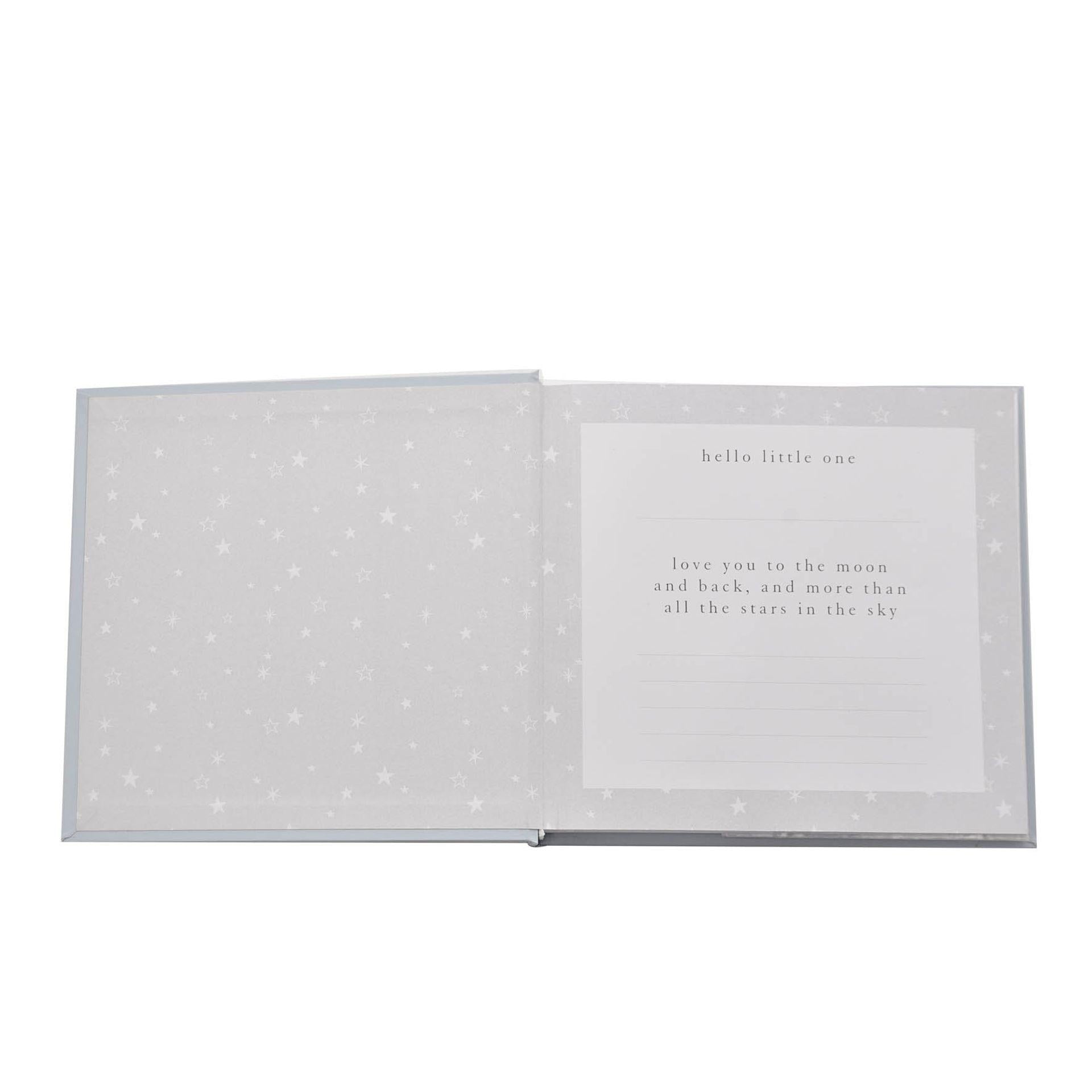 Blue - Side - Bambino Photo Album - Beautiful Baby Boy