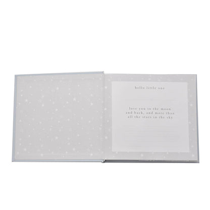 Blue - Side - Bambino Photo Album - Beautiful Baby Boy