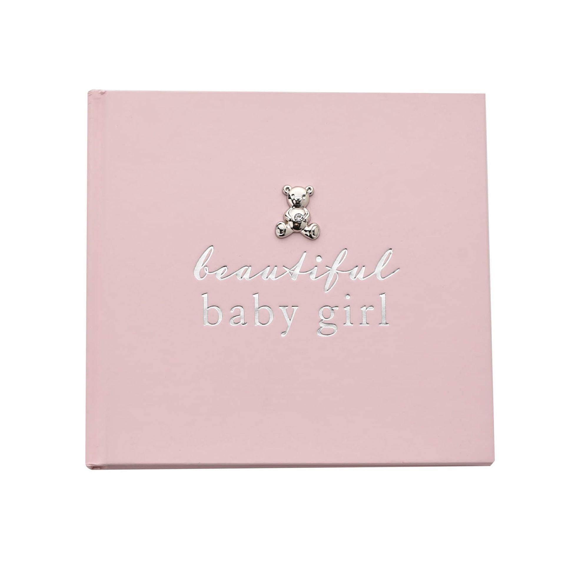 Pink - Front - Bambino Photo Album - Beautiful Baby Girl