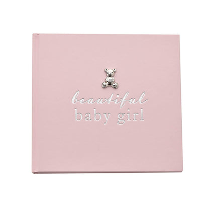 Pink - Front - Bambino Photo Album - Beautiful Baby Girl
