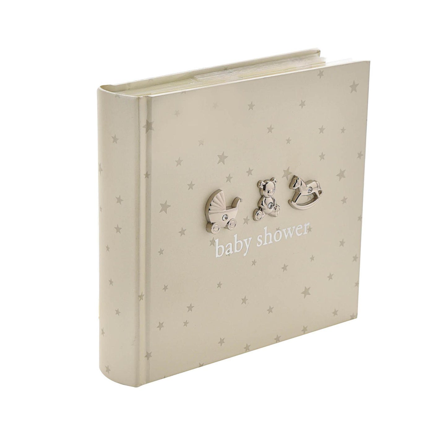 Ivory - Back - Bambino Photo Album 4 x 6 Baby Shower