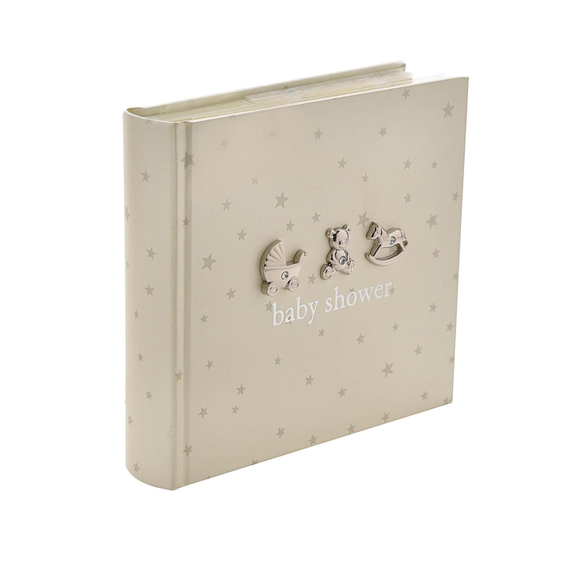 Ivory - Back - Bambino Photo Album 4 x 6 Baby Shower