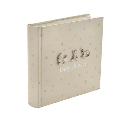 Ivory - Back - Bambino Photo Album 4 x 6 Baby Shower