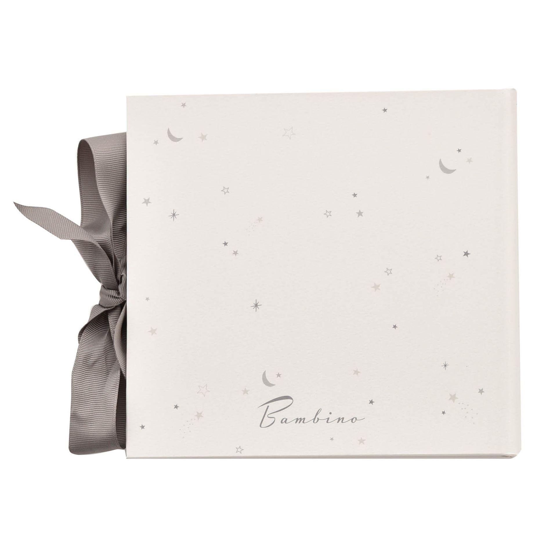 White - Pack Shot - Bambino Baby Photo Album Holds 50 4 x 6 Prints - Sometimes
