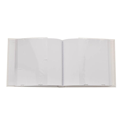 White - Pack Shot - Bambino 3 Icons Linen Fabric Album 50 prints 6 x 4