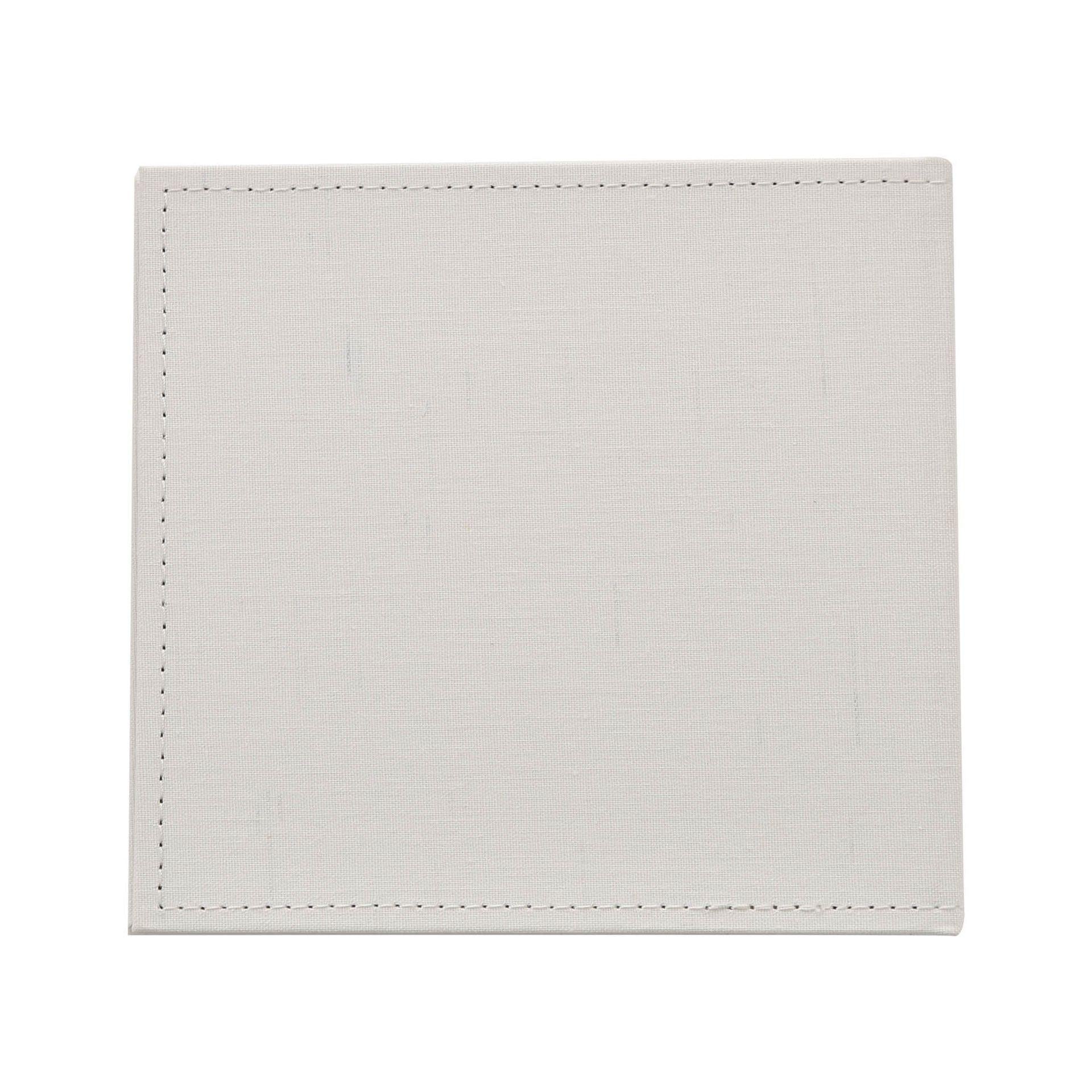 White - Close up - Bambino 3 Icons Linen Fabric Album 50 prints 6 x 4