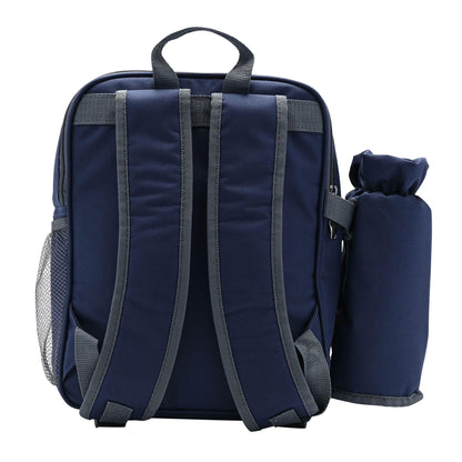 Navy Blue - Close up - Country Living Picnic Backpack