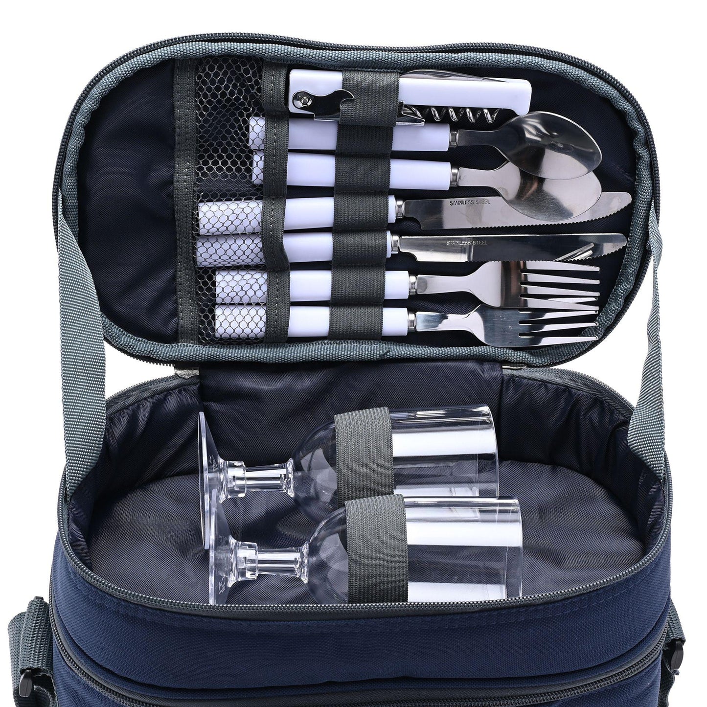 Navy Blue - Pack Shot - Country Living Lunch Bag