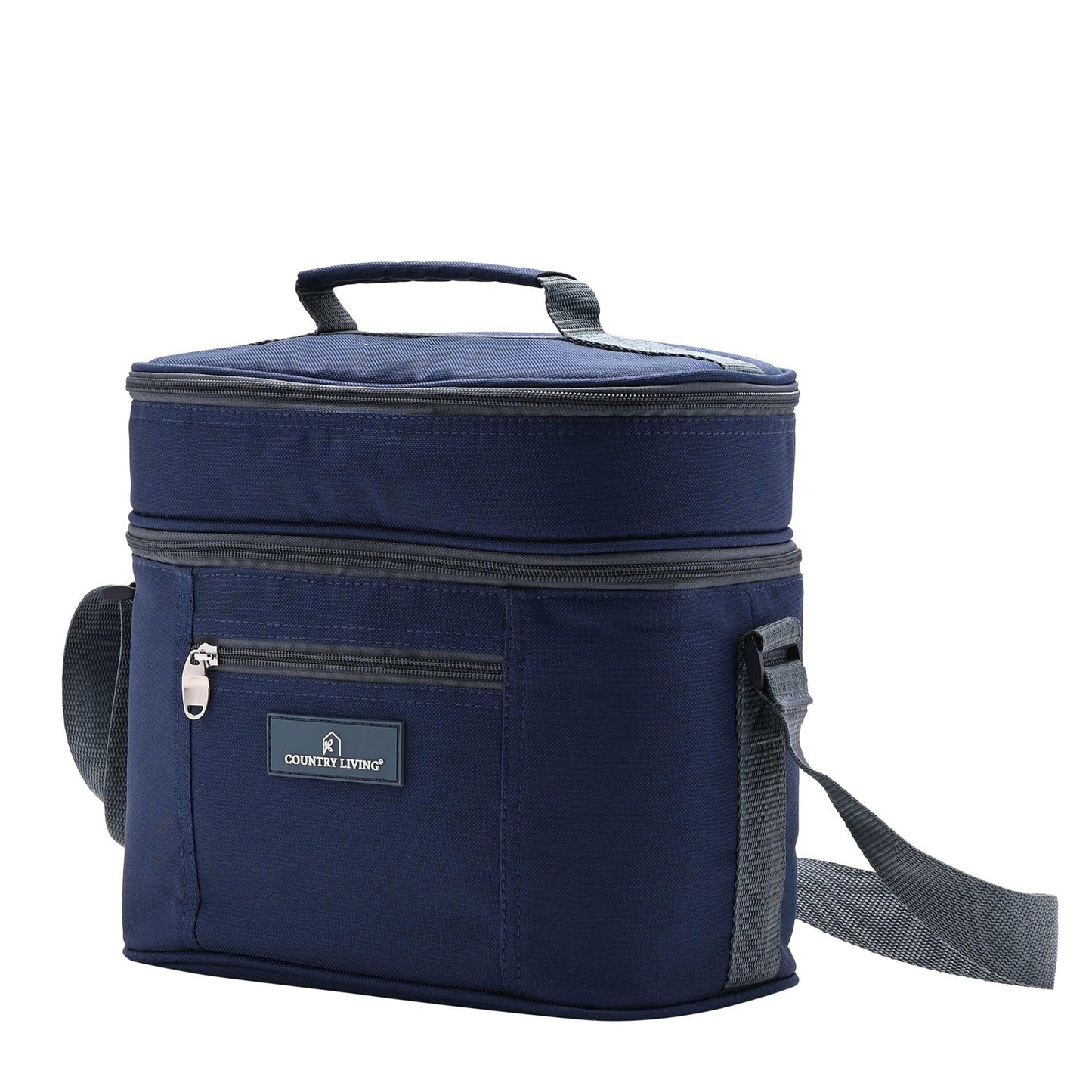 Navy Blue - Close up - Country Living Lunch Bag