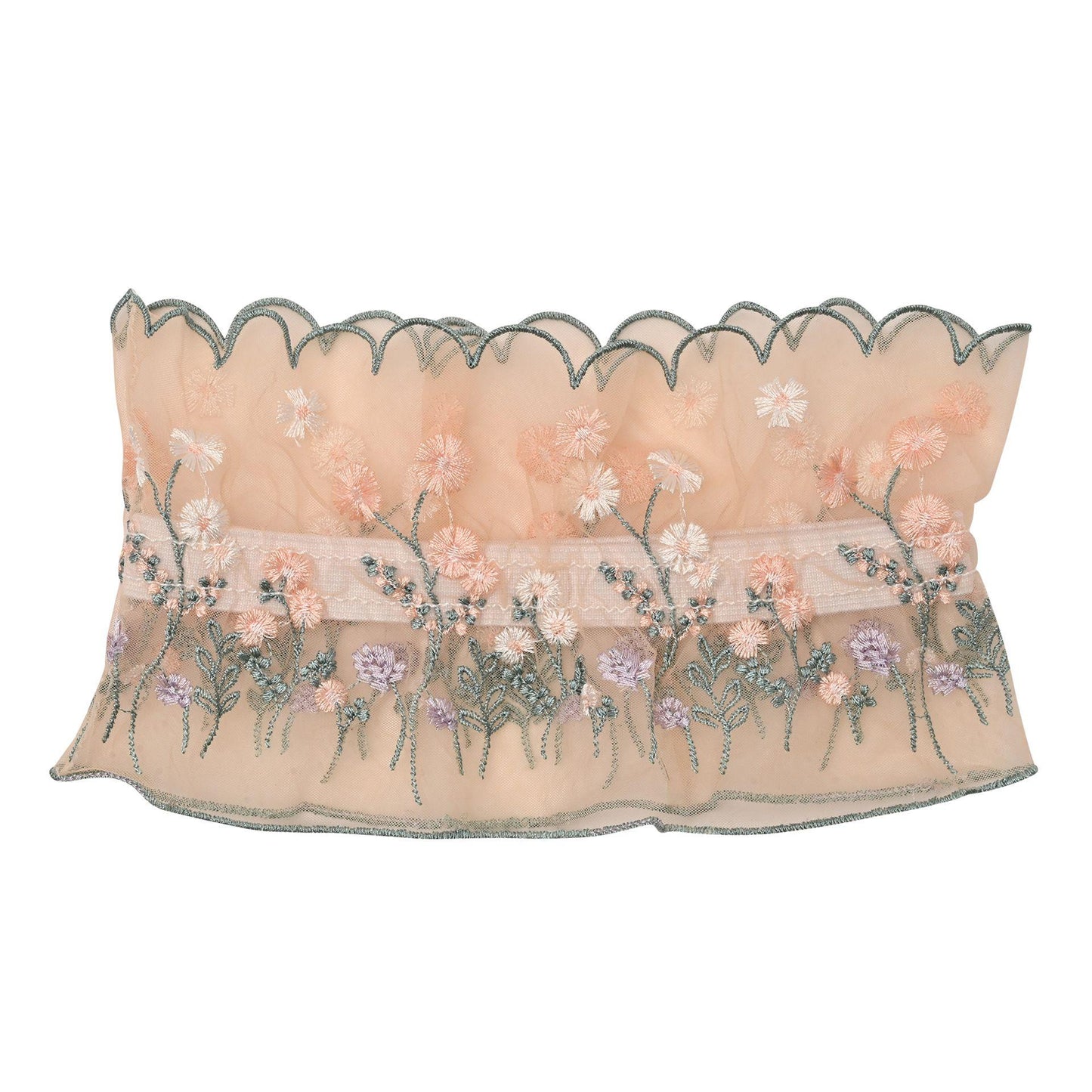 Multicoloured - Side - Celebrations Womens-Ladies Love Story Wildflower Garter
