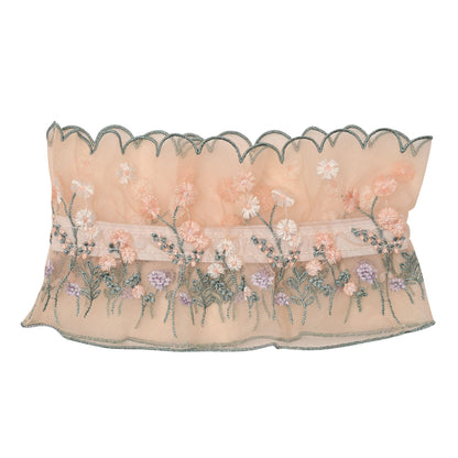 Multicoloured - Side - Celebrations Womens-Ladies Love Story Wildflower Garter