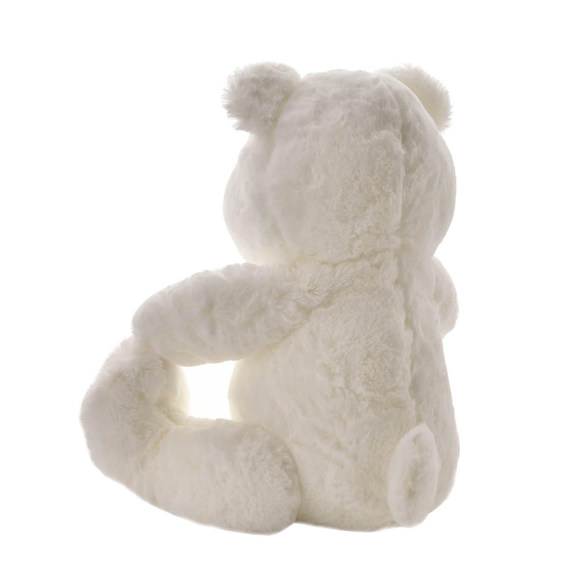 White - Lifestyle - Bambino White Plush Bear Large 31cm