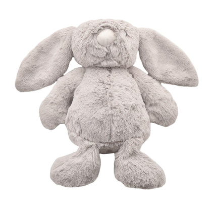 Grey - Side - Bambino Grey Plush Rabbit Large 31cm