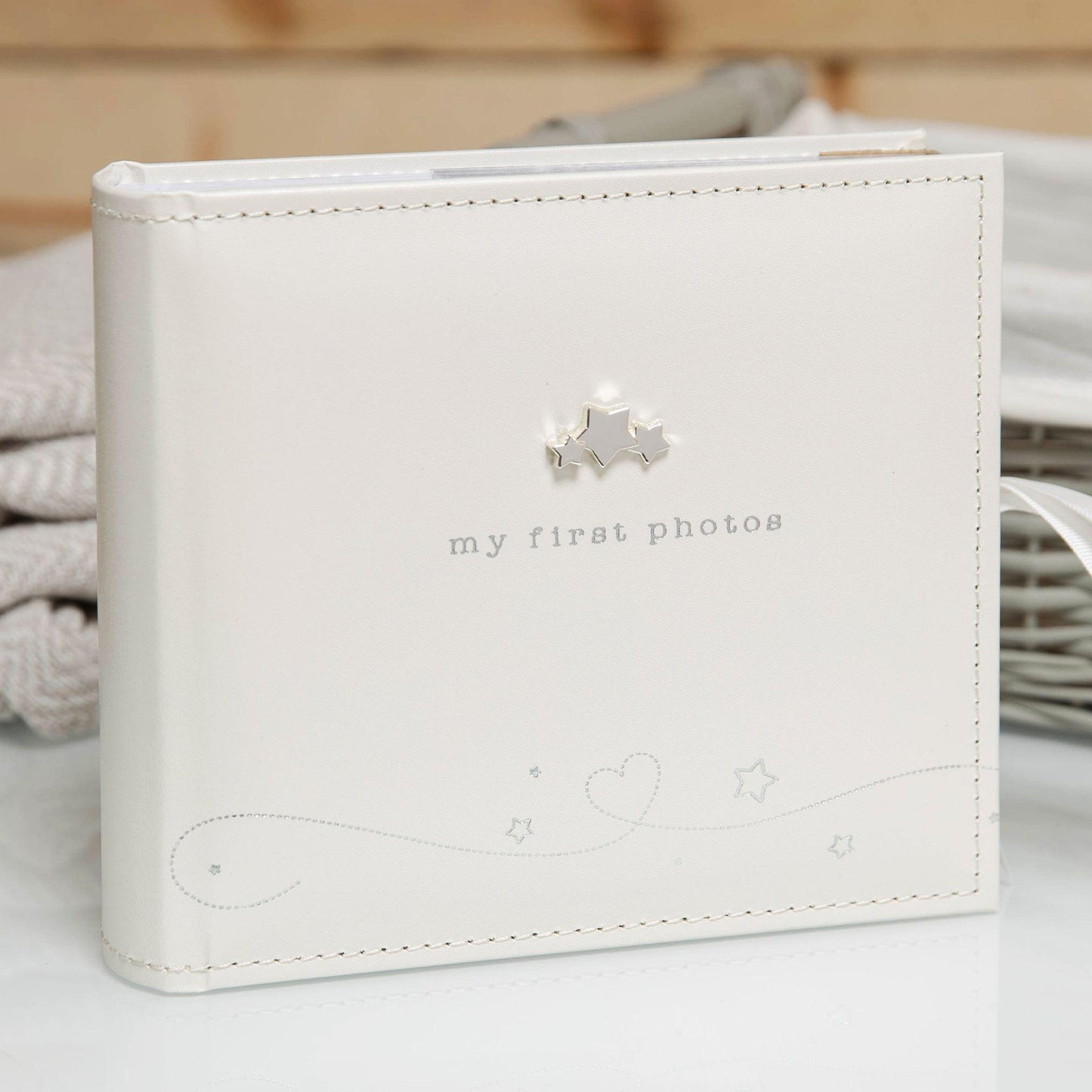 White - Front - Twinkle Twinkle My First Photo Album