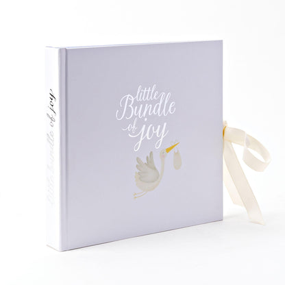 White - Back - Hello Baby Photo Album 'Little Bundle of Joy' *(24-12)*