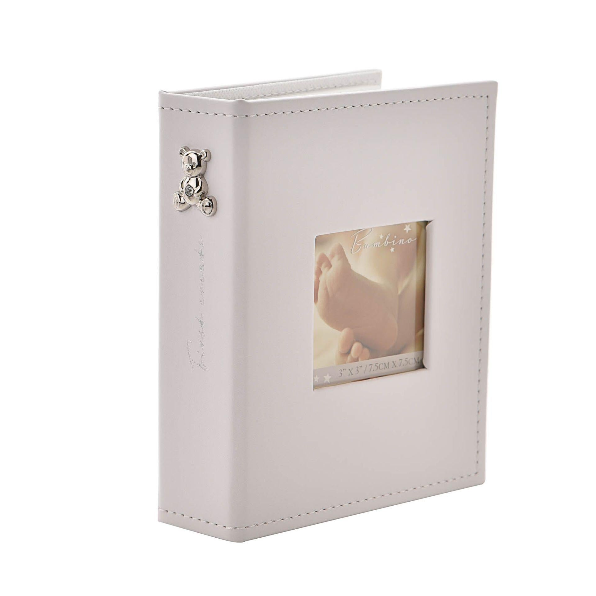 White - Pack Shot - Bambino White Set of 3 Albums Holds 24 x 4 x 6 Prints