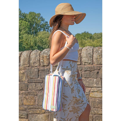 Multi-coloured - Pack Shot - Country Living 2-Person Wine Bag