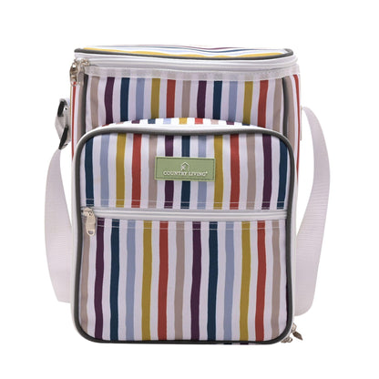 Multi-coloured - Back - Country Living 4-Person Picnic Bag