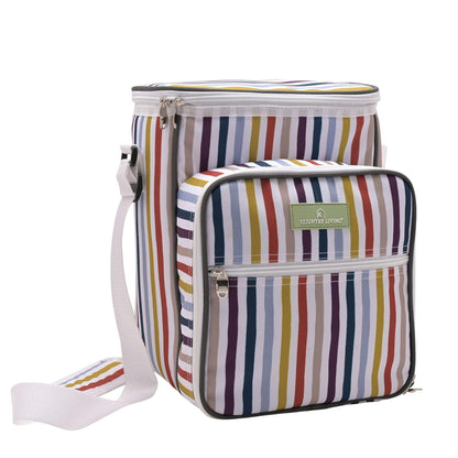 Multi-coloured - Side - Country Living 4-Person Picnic Bag